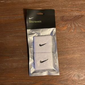 Nike White Wristbands